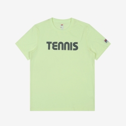 Fila Tennis Functional - Miesten Poolopaita - Pale Lime | FI-44944